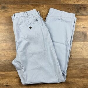 Brooks‎ Brothers Mens Classic fit Chinos Pants 35 X 32 Light Blue